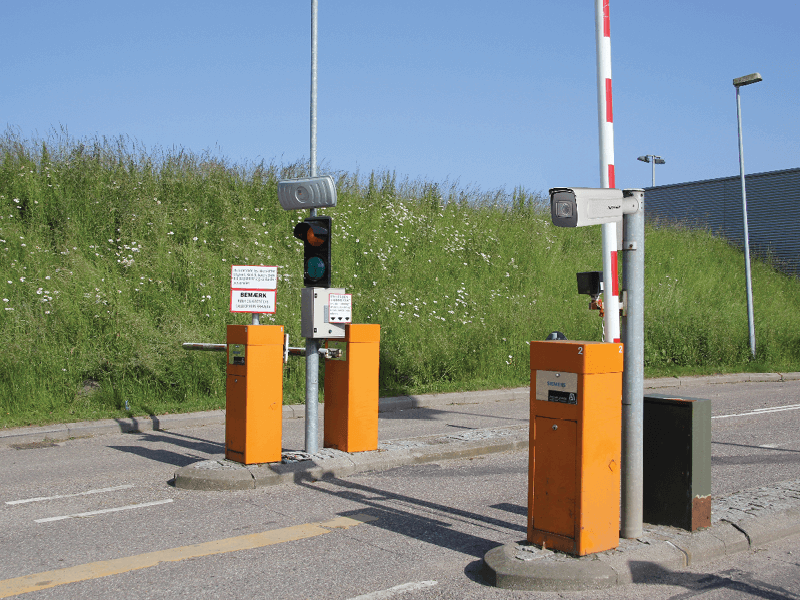 Nummerplåtsregistering med kameror 