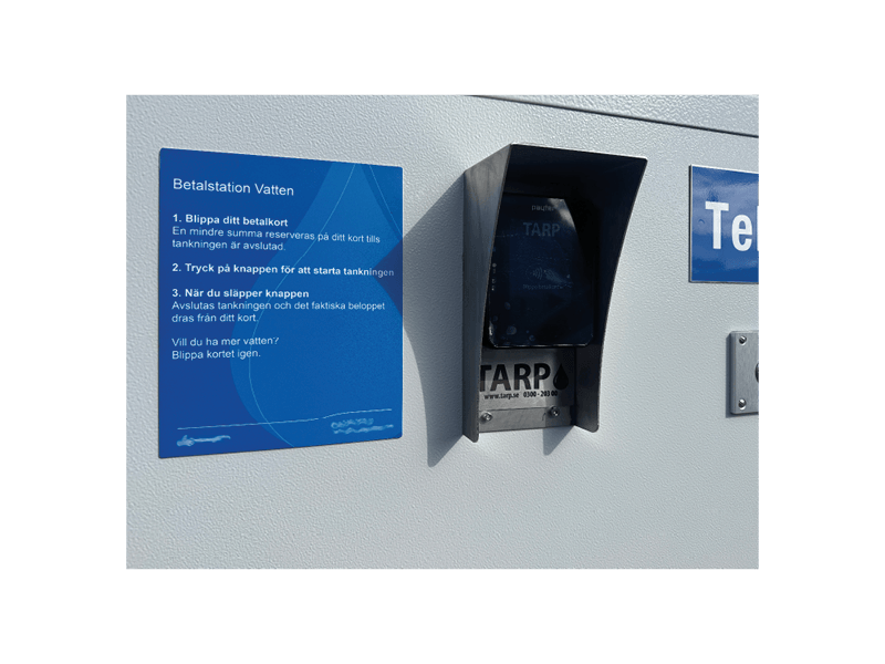 Betalstation Vatten